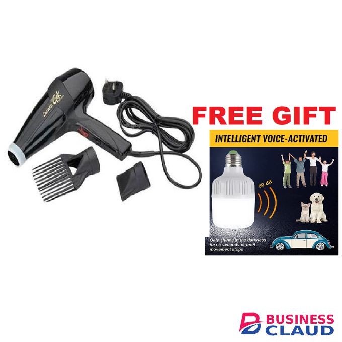 Ceriotti Gek Hair Blow Dryer +Free CLAP Activated Bulb