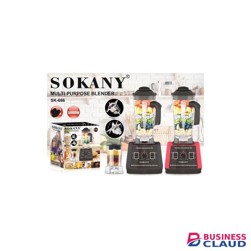 2in 1 Sokany Commecial Blender