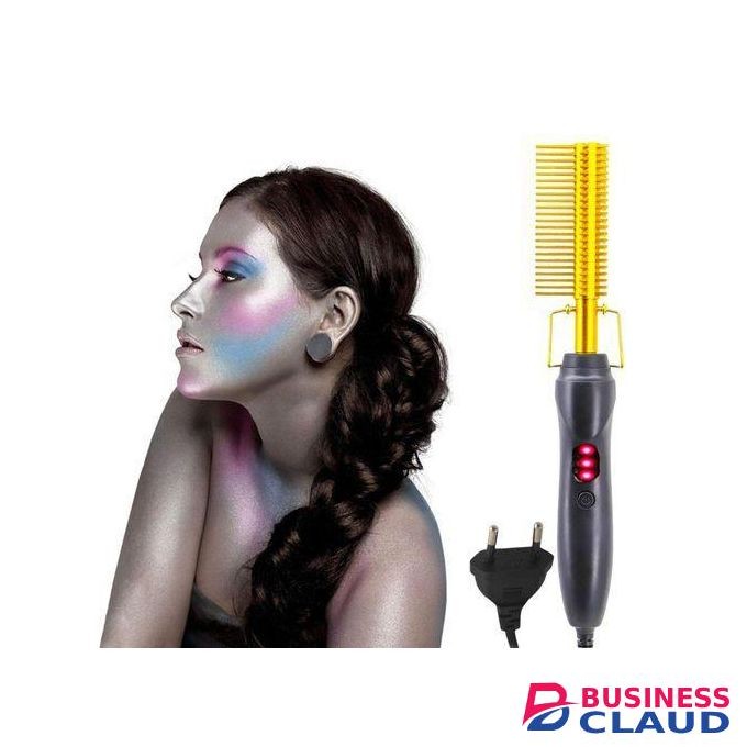 Portable Electric Hair Straightener Fast Hot Comb