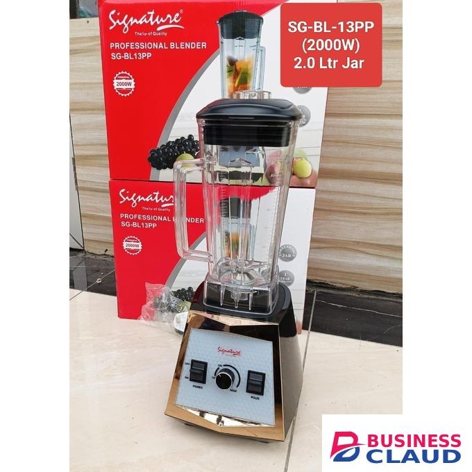 2000W (SG-BL-13PP) Commercial Blender With 2.0 Ltr One Ja