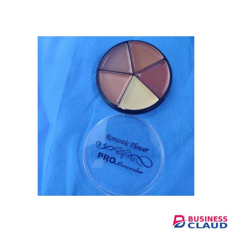 Romantic Flower 5 Correct Contour Concealer Cream+FREE BEAUTY BLENDER