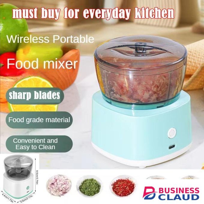 food processor Rechargable 2in1 chopper or whip