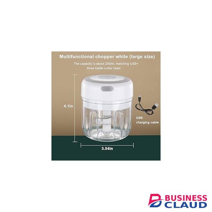 USB Chopper, Mini Electric Food Chopper, Electric Garlic Press, Wireless Food Chopper,