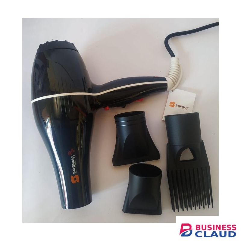 Sayona SOFT GRIP HANDLE 2 SPEEDS 2000W WITH 3 HEATS SETTING FREE OIL
