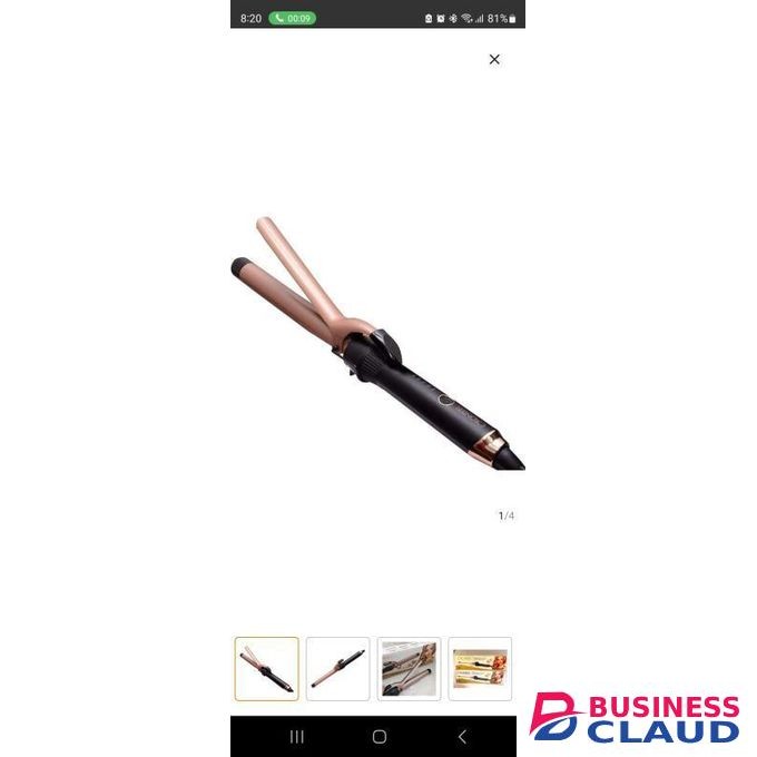 Cronier professional tongs curling stick