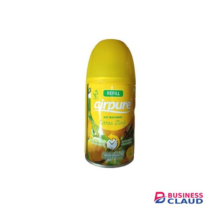 Airpure Citrus Zing Automatic Air Freshener Fits AIRWICK & GLADE Refill 60 Days Freshness