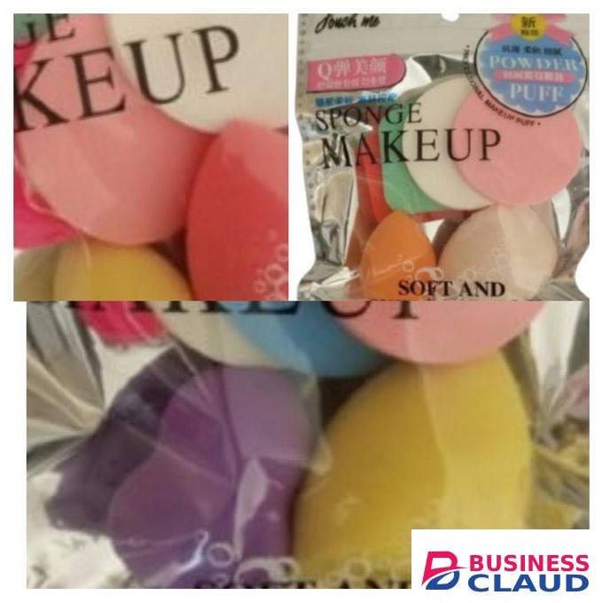 6Pcs Makeup Puff Sponge Beauty Blender Soft Tools Set