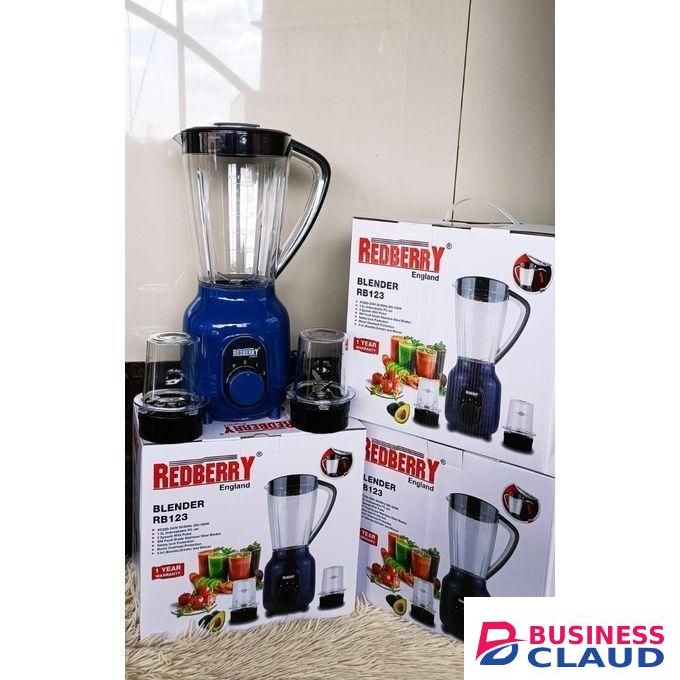Red Berry 3 in 1 blender Chopper and grinder