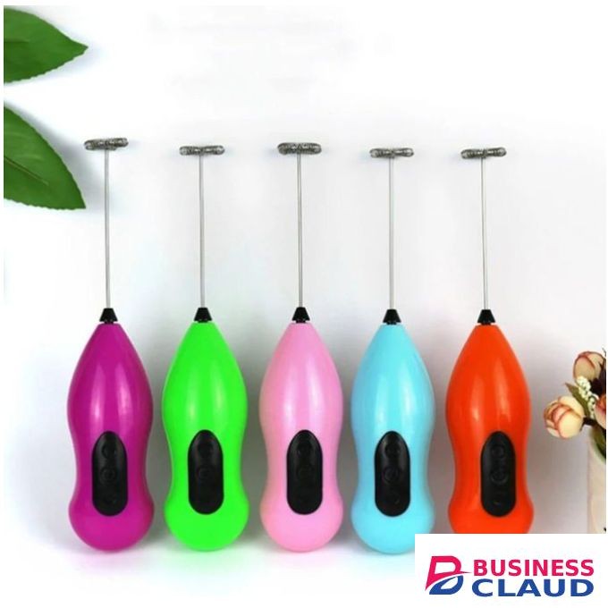 Stainless Steel Mini Hand Blender for Coffee/Egg Beater Milk Frother Electric Foam Maker Classic Sleek Design Hand Blender Mixer,Egg Beater,Coffee,Juice,Cappuccino,Lassi mixer - 3pcs