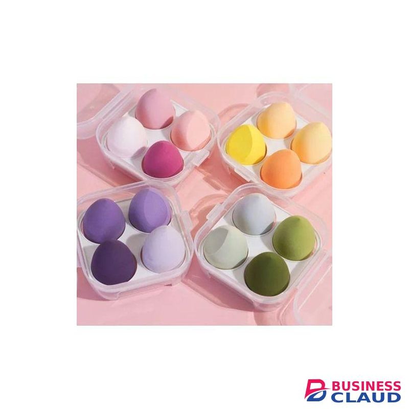 4 Pieces Makeup Beauty Sponge Blender