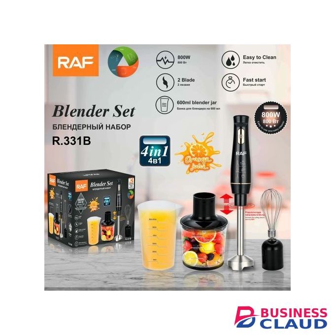 RAF Multi-functional 4 In 1 Hand Blender 800w
