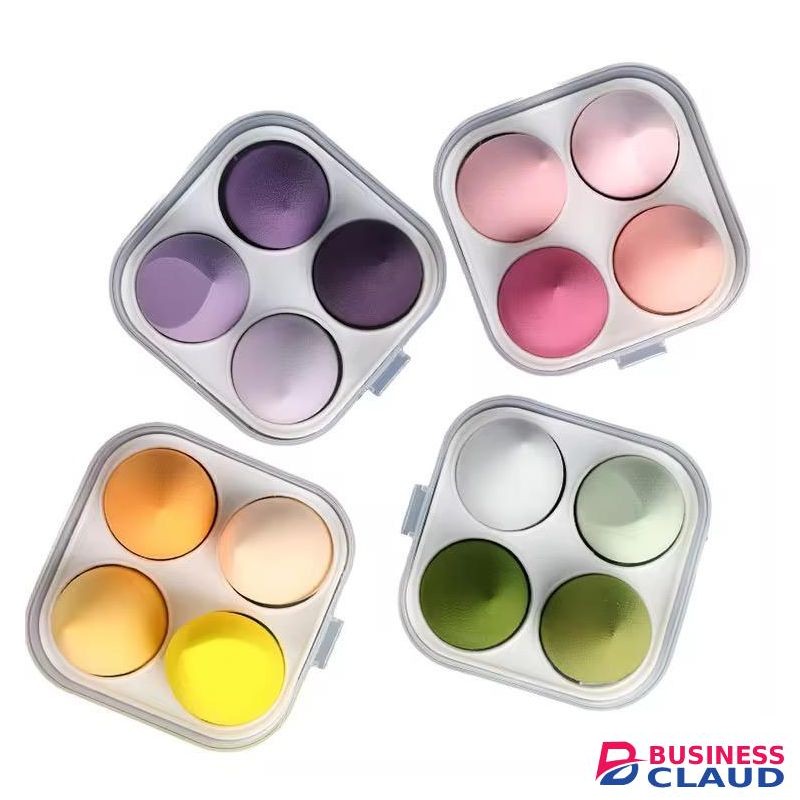 Natural Beauty 4PC MAKEUP SPONGE BEAUTY BLENDER/SET