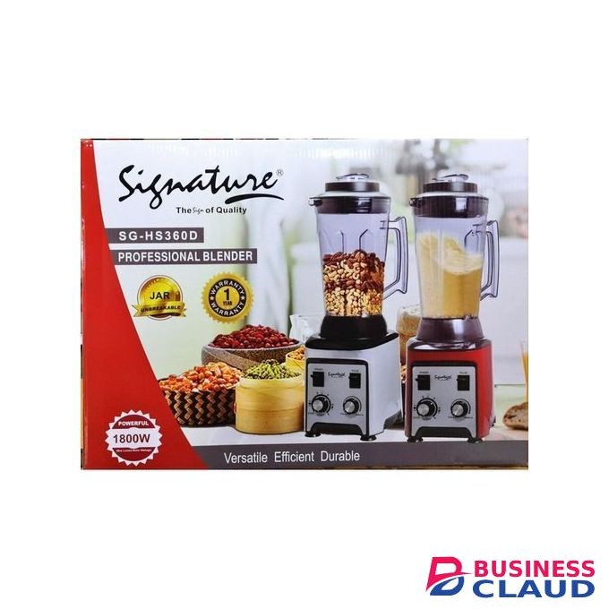 Signature 4L Commercial/Professional Blender -1800Watts