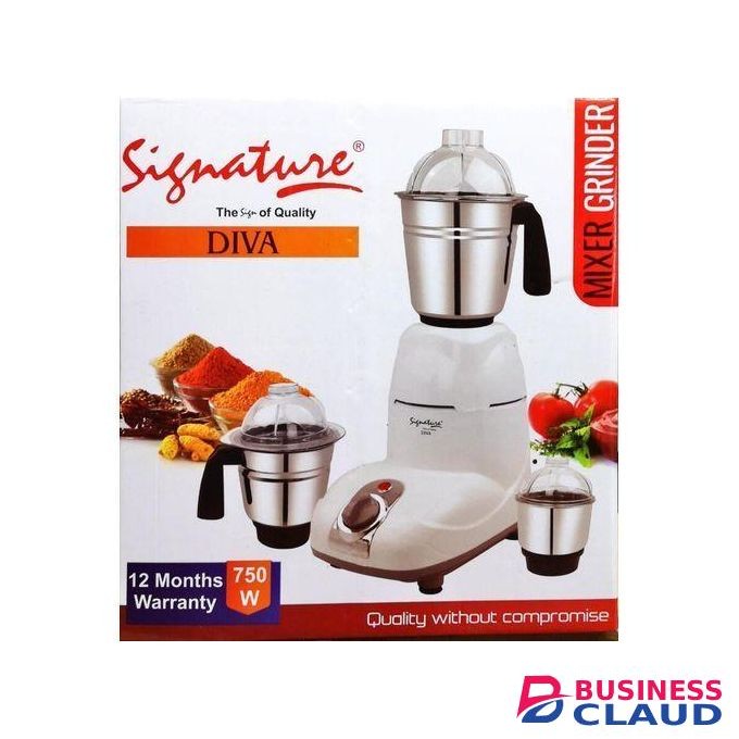750W Powerful 3in1 Blender Mixer Grinder