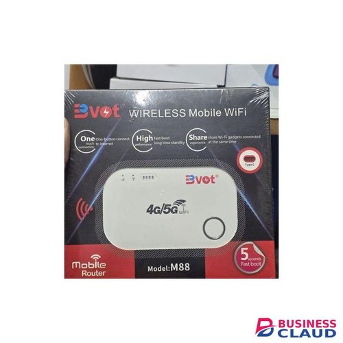 Reliable Portable BVOT Universal Portable Mobile Wifi Router 4G/5G â€“ Reliable And Fast Hotspot For Home, Office, Or Travel Use in 1