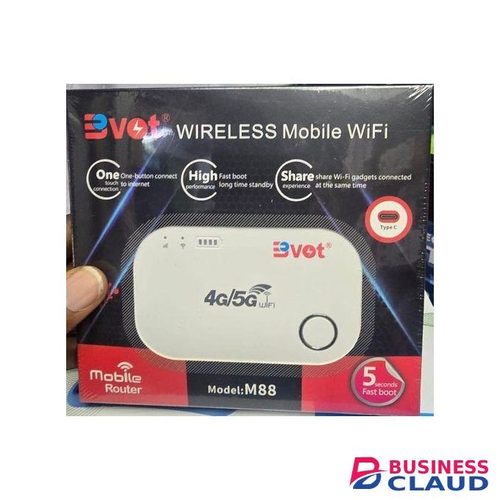 Reliable BVOT 4G/5G Pocket WiFi Hotspot Router â€“ Reliable and Fast LTE Internet Connection for Travel, Work, and Home Use in Kenya