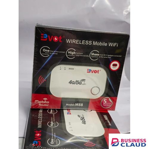BVOT M88 Wireless 4G/5G WiFi Router – Powerful, Fast Internet Access, Secure Connection for Home and Business