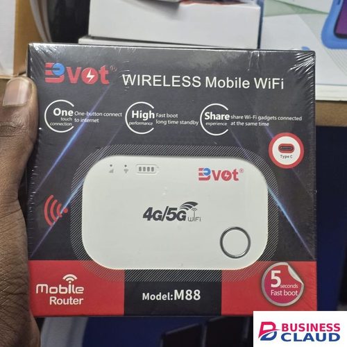 BVOT M88 4G/5G Portable LTE WiFi Router – Ultra-Fast Internet Hotspot for Home, Office, Travel, and Gaming with Long Battery Life