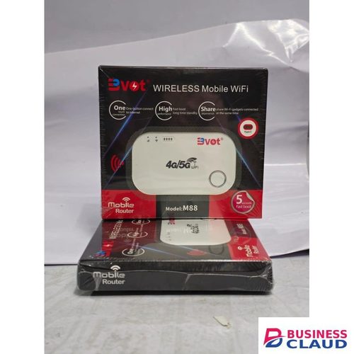 BVOT 4G/5G Universal Mifi Mobile Hotspot – Compatible with Safaricom, Airtel, and Telkom for Fast Connectivity in 1