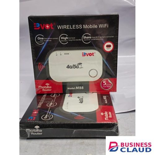BVOT M88 Wireless 4G/5G Pocket Wifi – Universal Mobile Hotspot for Fast, Seamless Internet Access in 1