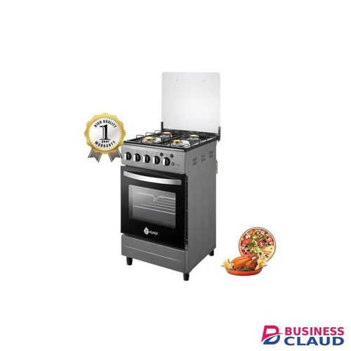 Nunix 4 Burners Full Gas Standing Cooker with Gas Oven with jet vulve