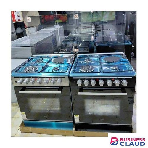 Haier 60×60 3G+1E with Wok Burner & Gas Sensor Standing Cooker