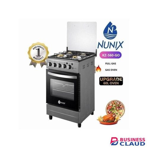 Nunix 50cm X 55cm All Gas Standing Cooker