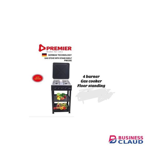 Premier Floor Standing 4 Burner Gas Cooker