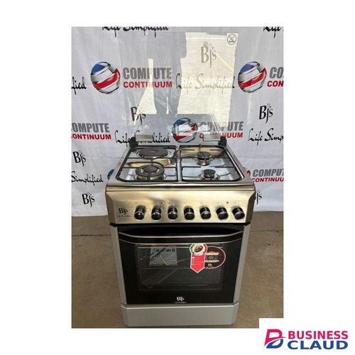 BJ's Standing Oven Cooker 3Gas+1Hotplate of 1000W, Electric Oven with Turbo Fan
