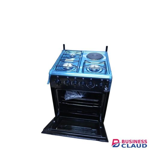 Euroken 3 Gas plus 1 Electric Hotplate Standing Cooker with Electric Oven