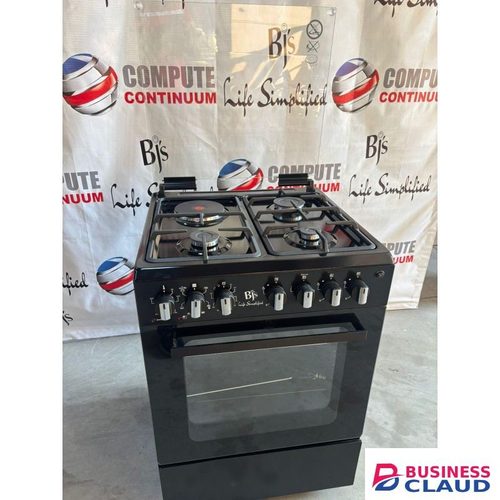 BJS 60×60cm 3gas cooker+1hotplate standing cooker