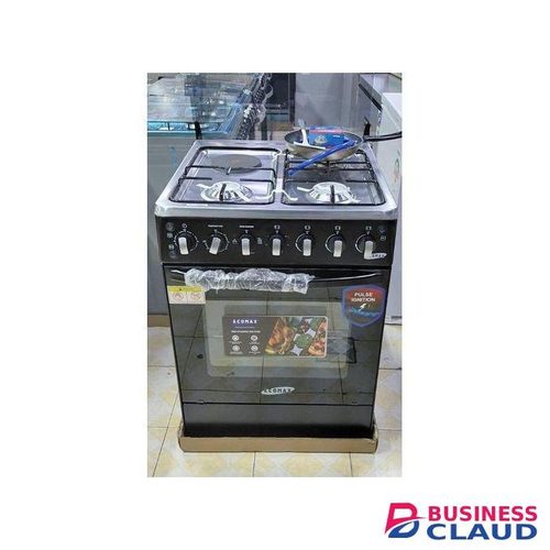 Ecomax 60 by 60 standing cooker with electric oven with free gifts. 3 Gas 1 Electric Plate