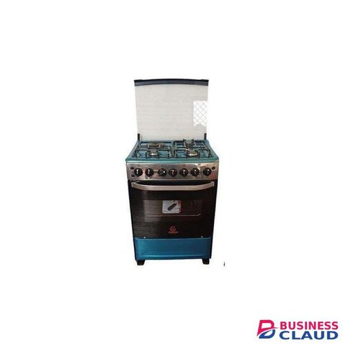 Eurochef 60*65, 3 Gas Jet Burners + 1 Hot Plate, Rotisserie & Electric Oven Free Standing Cooker