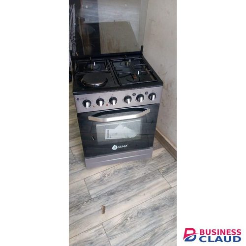 Nunix Free standing cooker 60 by 60 3G+1E with electric oven