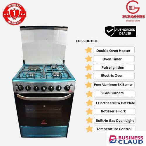 Eurochef EG65-3G1E+E Free Standing Cooker
