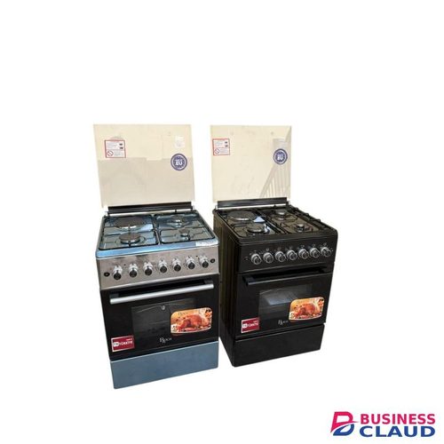 Roch 60x60 Turkey Make 3 gas +1 Rapid Electric Hotplate Free standing Cooker with Electric Oven and Jet vulve