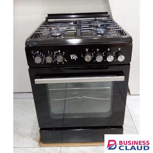 BJS Standing Cooker 60x60 3 Gas and 1 Hotplate with Electric Oven Equiped with a Turbo Fan