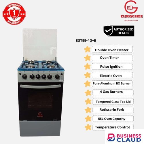 Eurochef EGT55-4G+E Free Standing Cooker