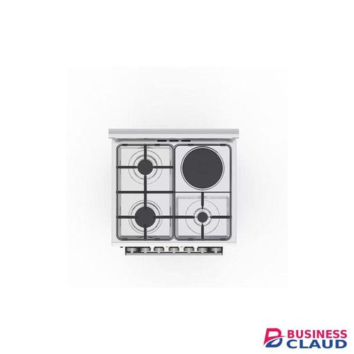Hisense Free Standing Cooker 60CM 3 Gas 1 Electric Burners - Silver