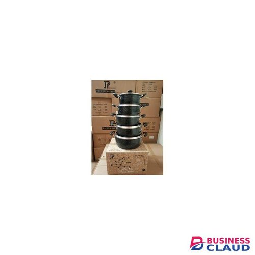 Black Sayona 3gas+1 electric plate standing cooker with gas oven