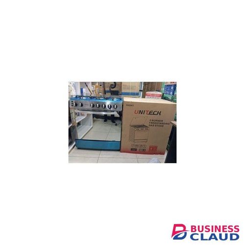 Unitech 60*80 5 BURNER FREE STANDING FULL GAS COOKER
