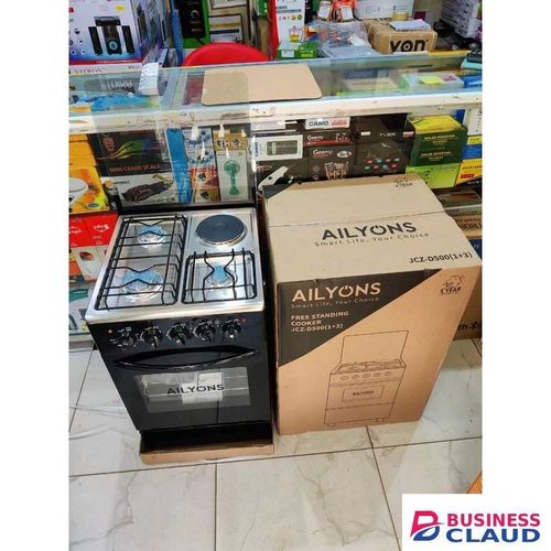 AILYONS Standing Cooker 3G+1E 50cmX55cm BLACK
