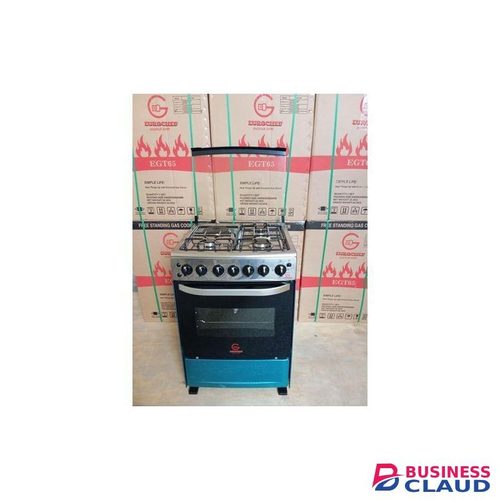 Eurochef ree Standing 3 Gas Burner +1 Electric Cooker 60*65 With electric Oven