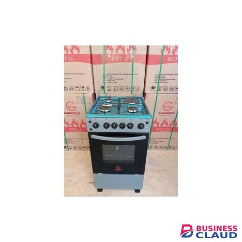 Euroken Free Standing 3 Gas Burner +1 electric Oven+Rotisserie
