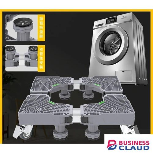 Heavy Duty Fridge Stand Washing machine Cooker Stand with lockable wheels and extra stands