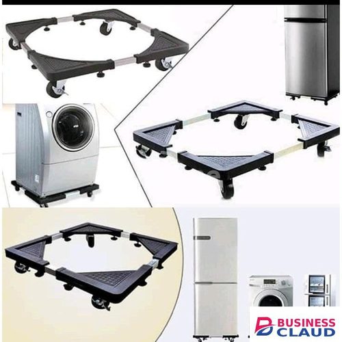 Multipurpose Heavy Duty Stand for fridge, Washing machine, cooker, dispenser - Has lockable wheels and stand with adjustable height