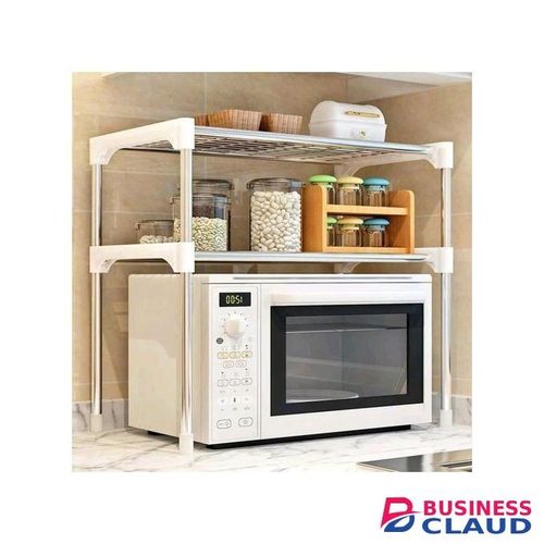 Adjustable Microwave Organizer / Stand-Quite Elegant