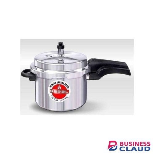 Saral Aluminum Pressure Cooker - 12 Ltr