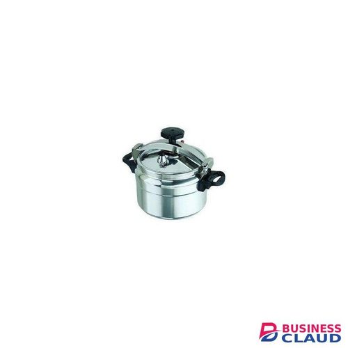 Aluminium Pressure Cooker Explosion Proof 5Litres - Silver