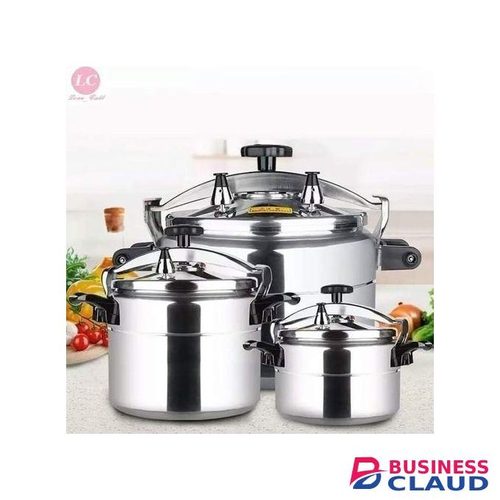 Stainless Steel Pressure Cooker With 2 Handles